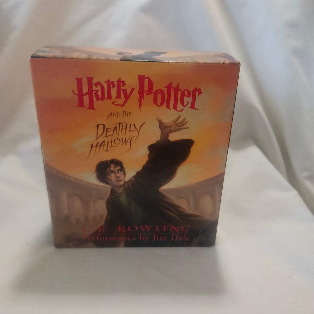 Harry Potter and the Deathly Hallows JK Rowling 2007 21hr 17 Discs EUC LB